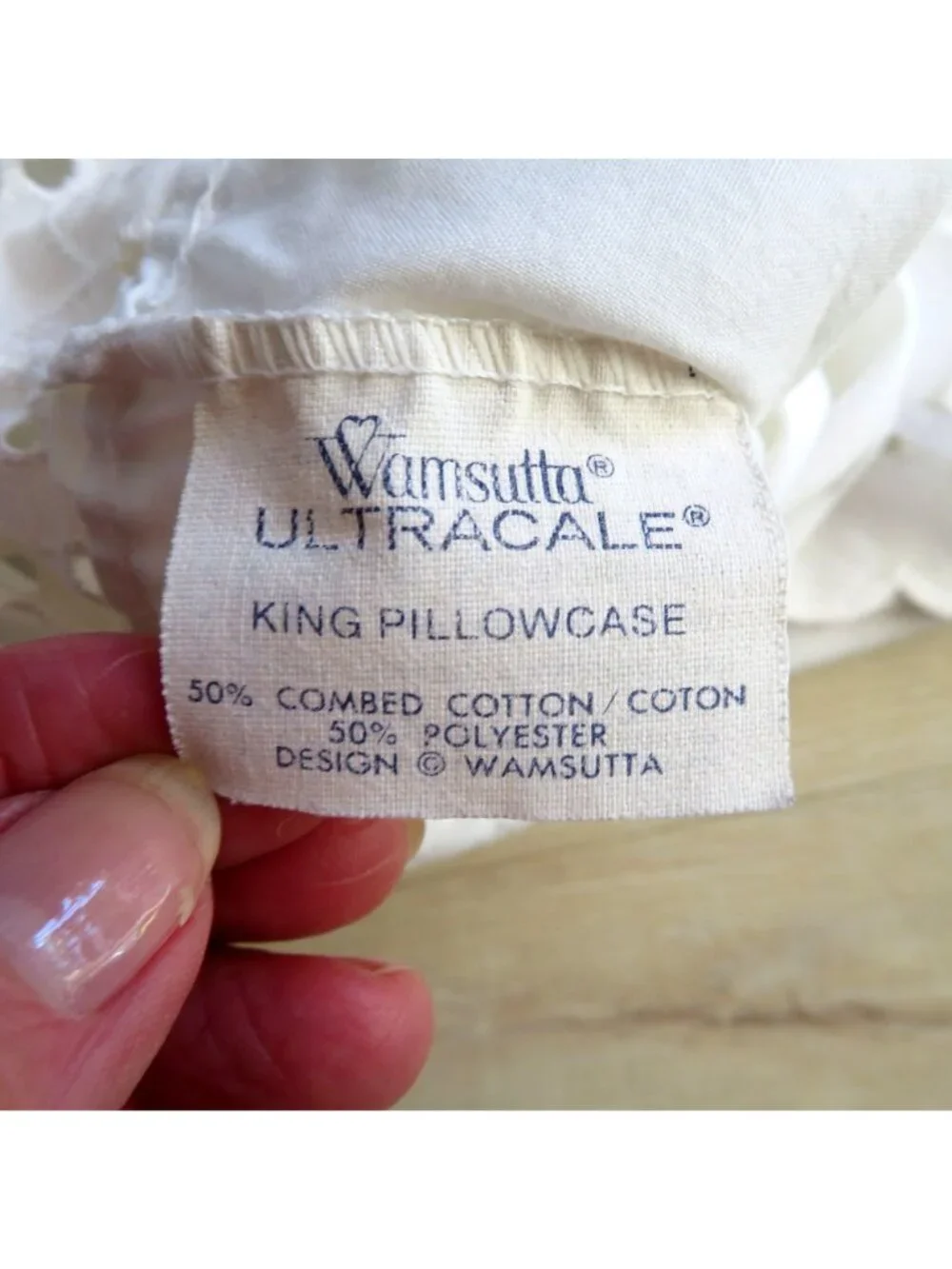 Wamsutta ultracale white